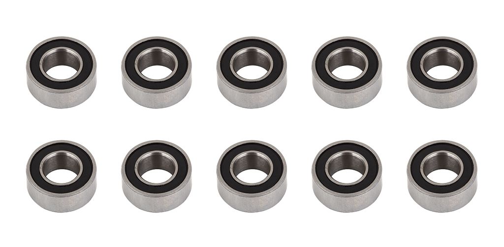 Clutch Bearings, 5x10x4mm, rubber sealed