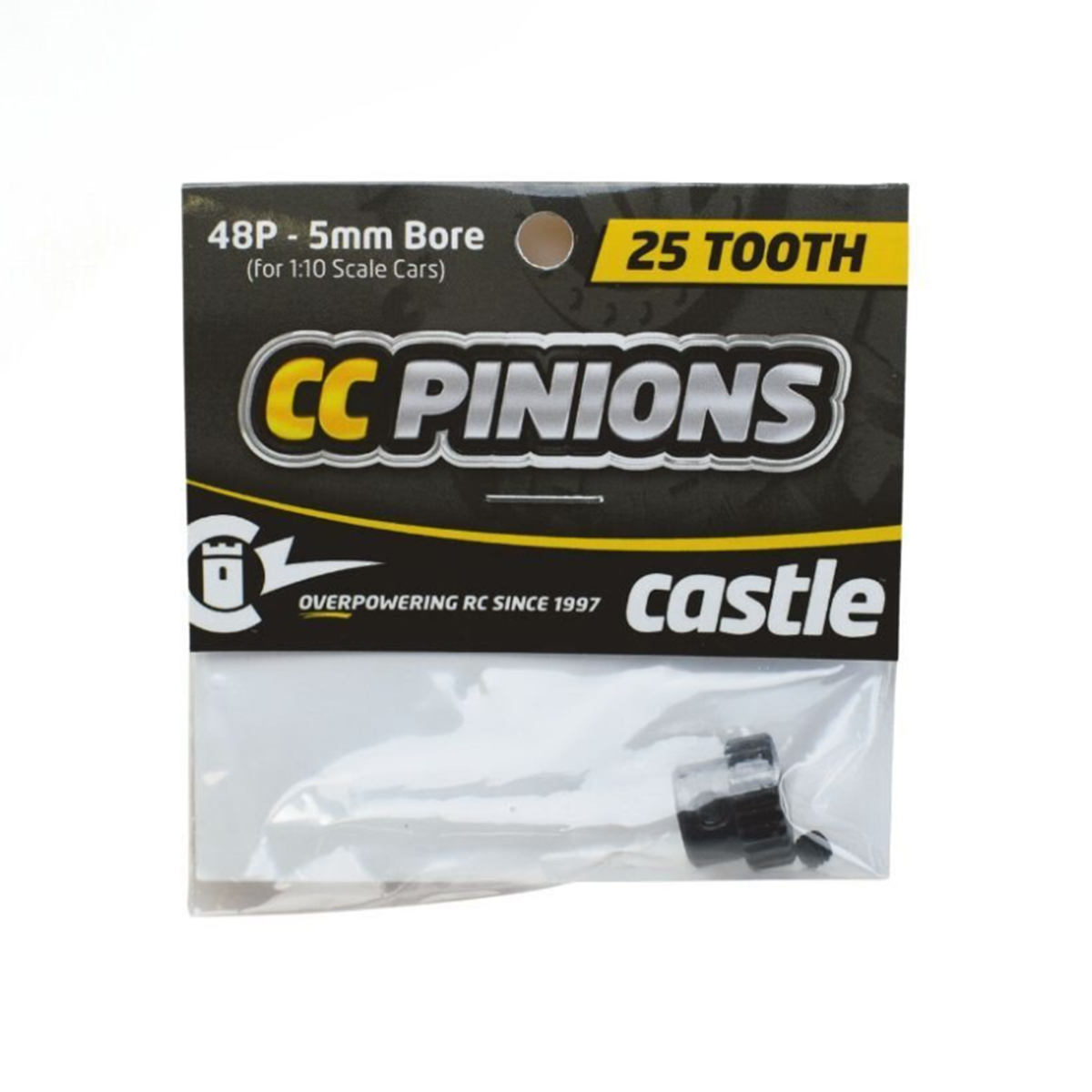 CC Pinion 25T-48 Pitch 5mm Bore