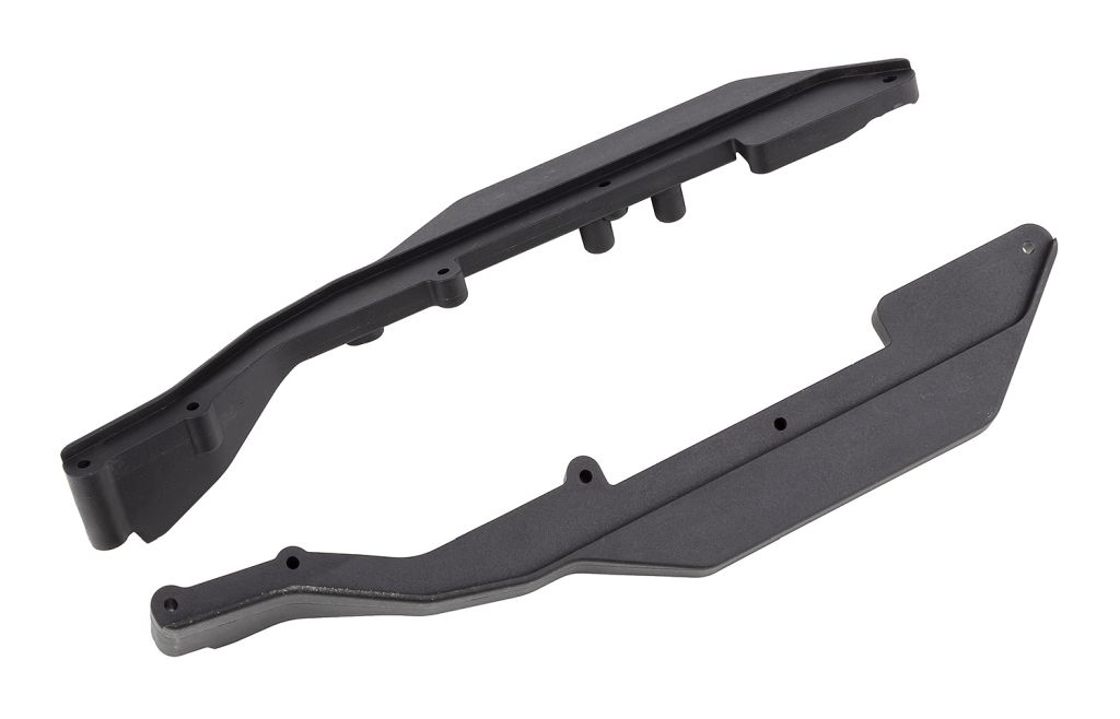 RC10T6.4 FT Side Rails, Carbon 