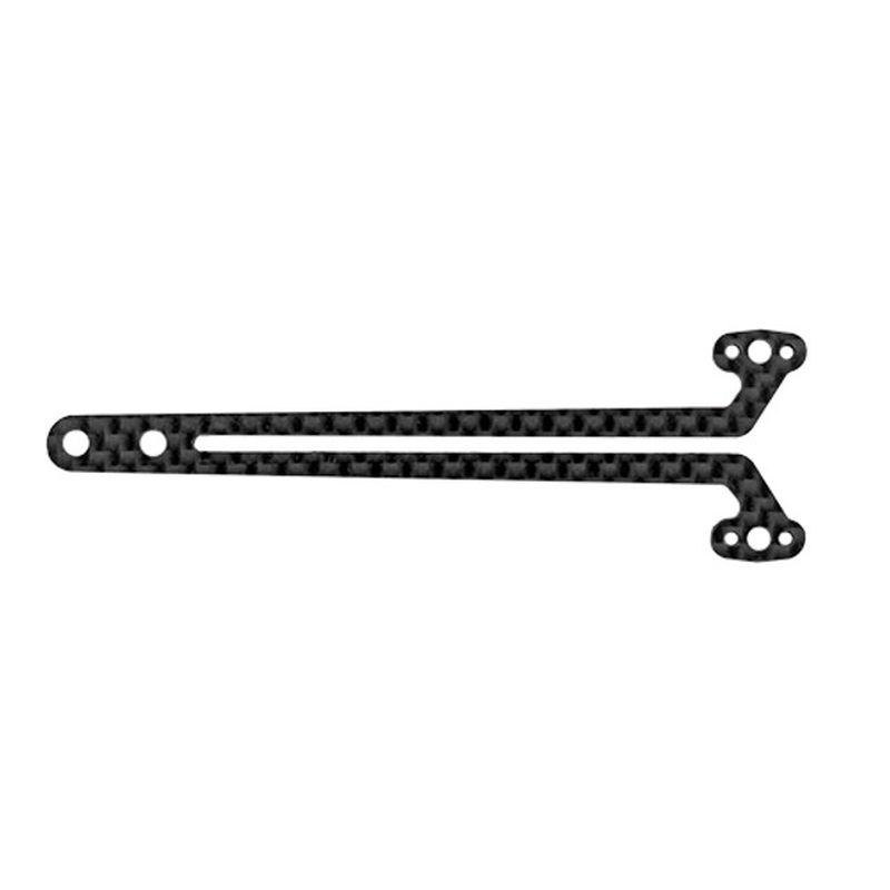 RC10TC8 Carbon Fiber Flex Top Deck, 2.5mm