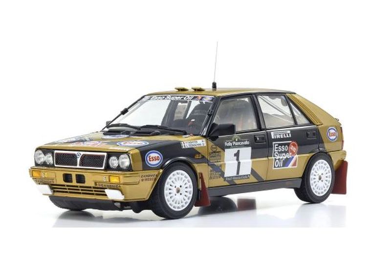 1/18 Scale Lancia Delta HF 4WD Winner Rally Piancavallo 1987