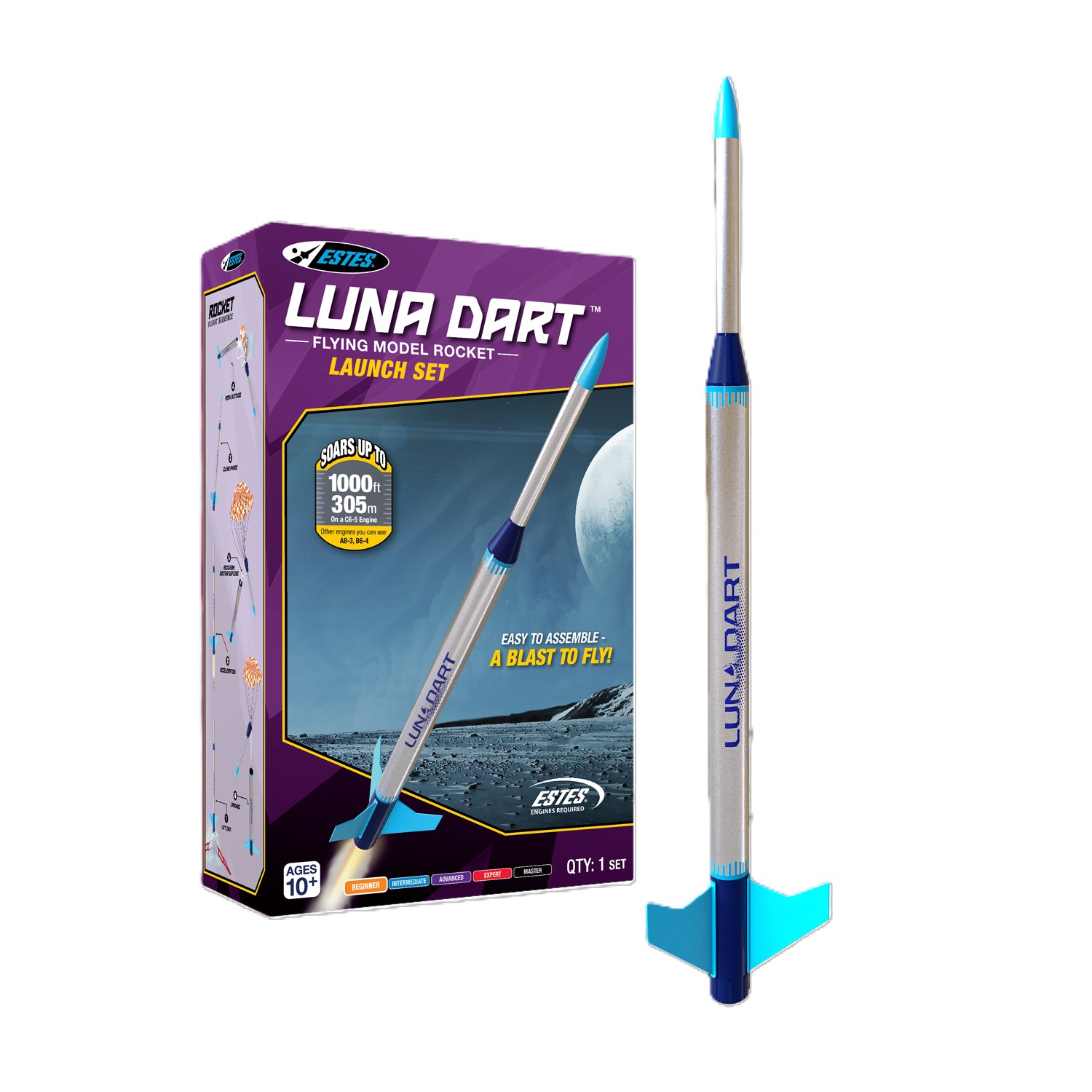 Luna Dart Launch Set 