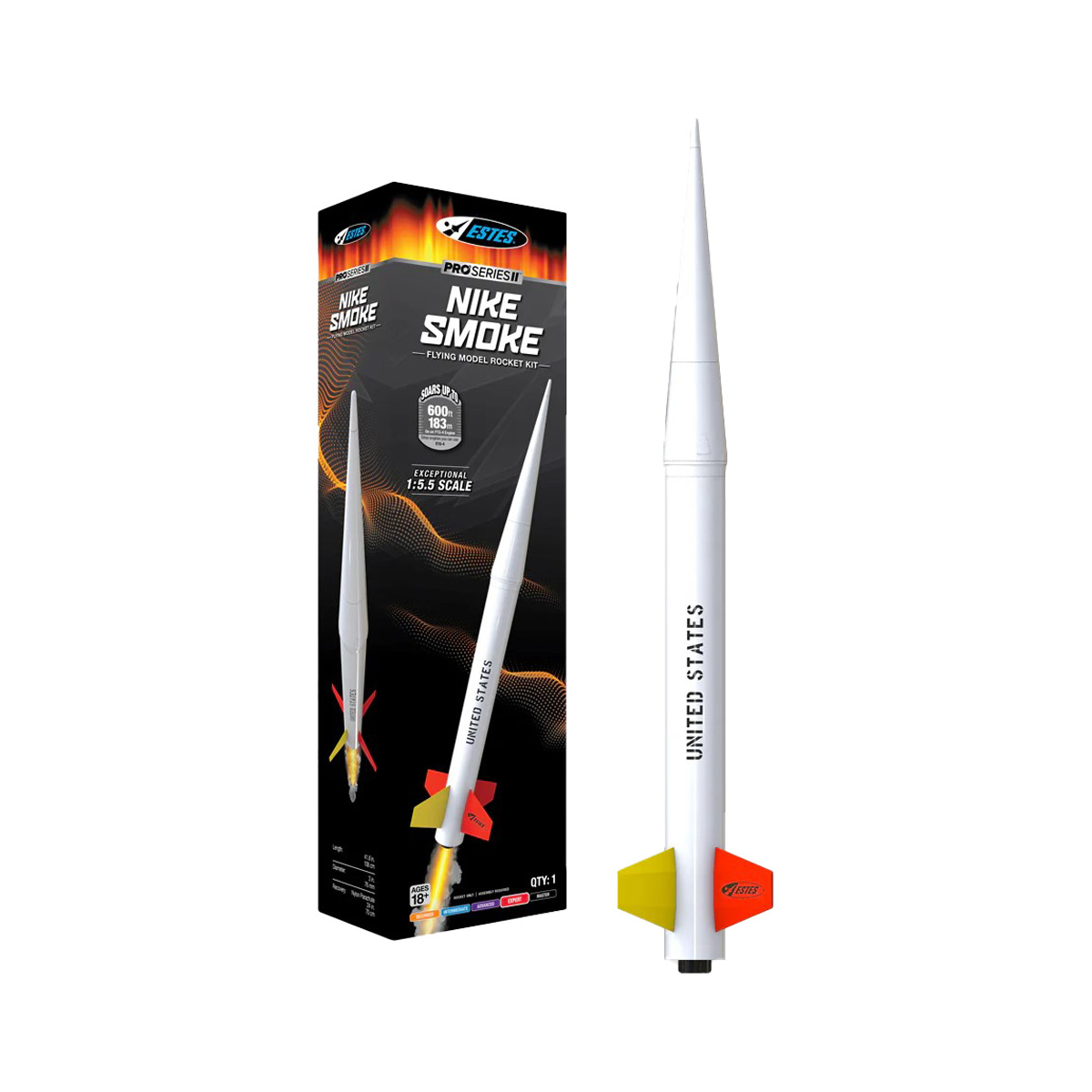 Nike Smoke Pro Series II Model Rocket Kit