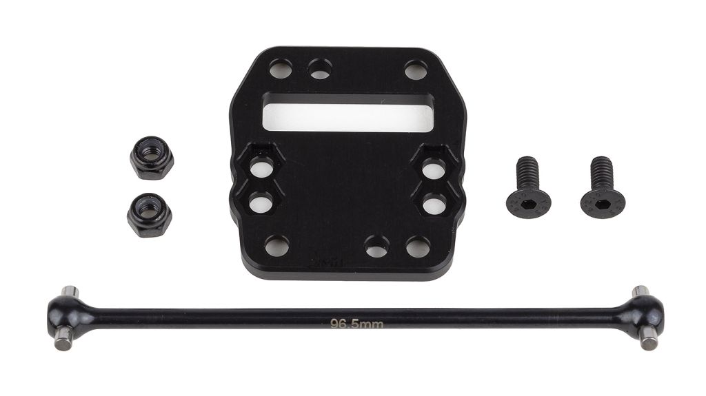 RC8B4e FWB/RWB Adapter, 96.5mm Dogbone Set