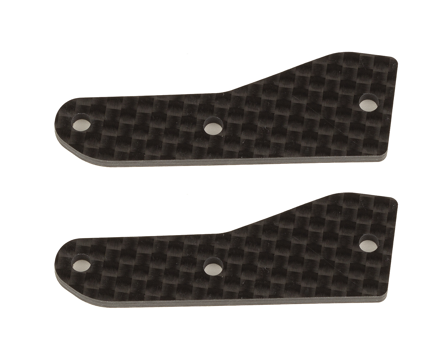 RC8B4 FT Front Upper Suspension Arm Inserts, Carbon