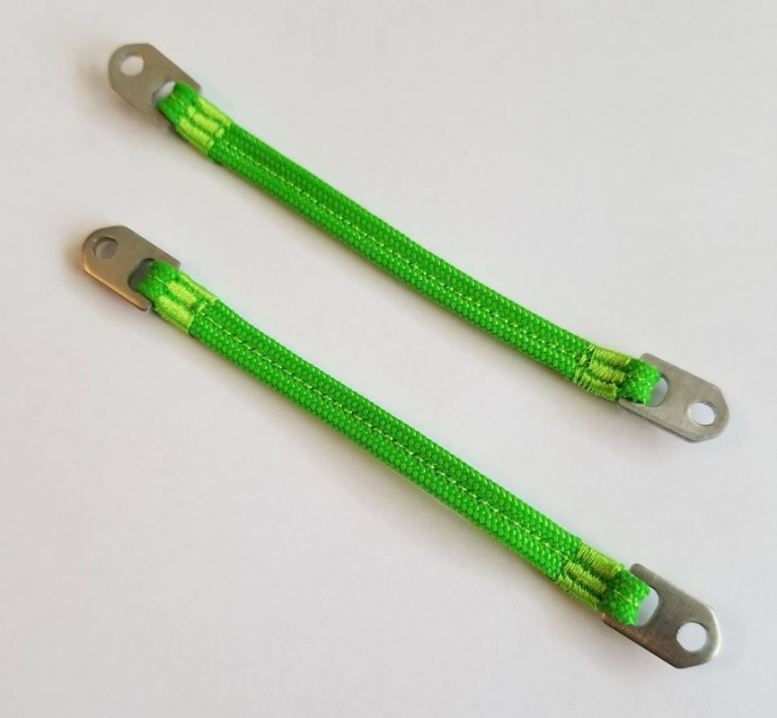 Neon Green 90mm Limit Straps 
