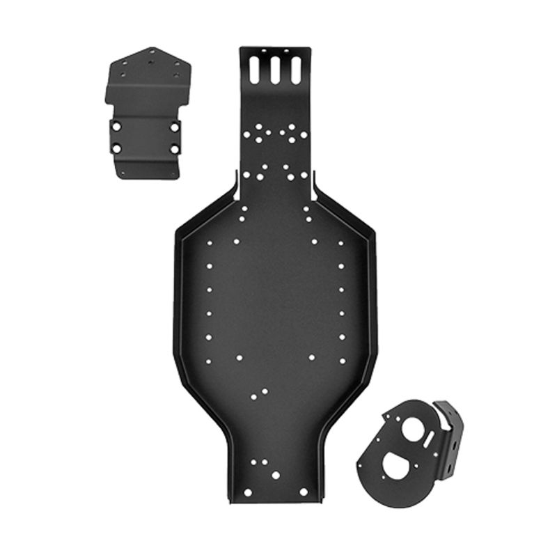 RC10T Chassis, black 