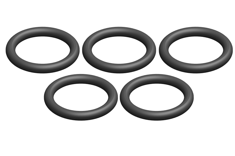 O-Ring - Silicone - 9x12mm - 5 pcs: Dementor, Kronos, Python,