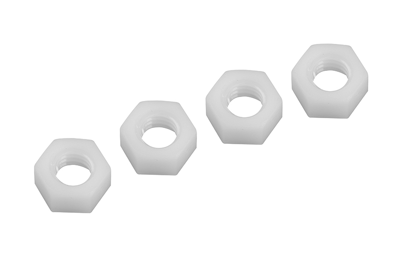 Nylon Nut M6 - 4 pcs