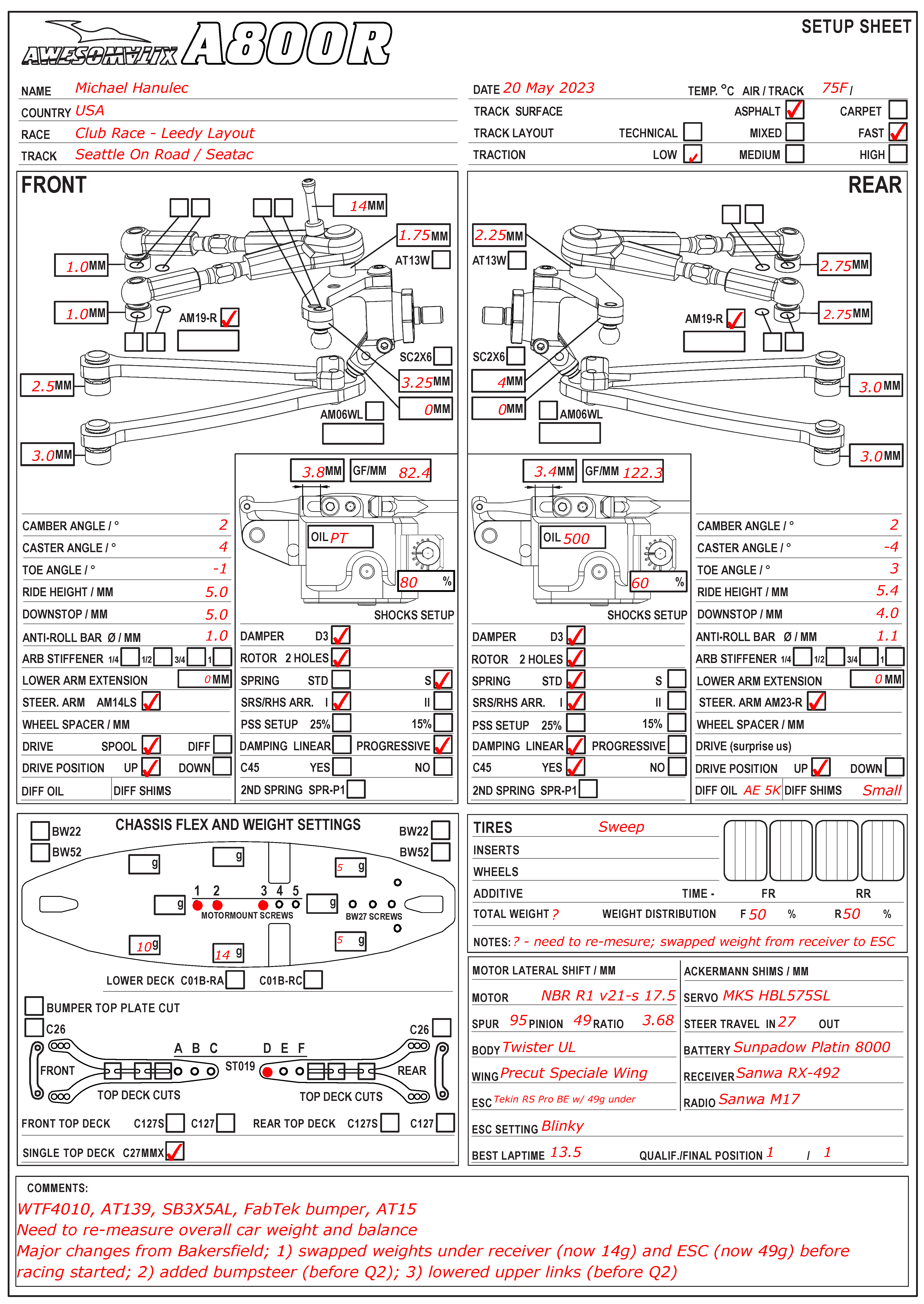 SeaTac Leedy Layout