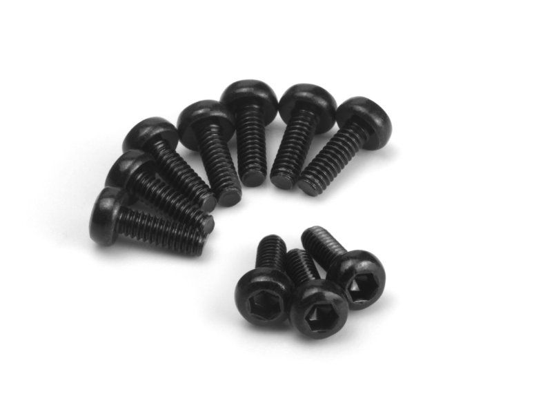 Button Head Screw M1.7x5mm (Hex Socket/10pcs)