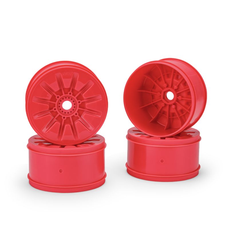 RM2, Pioneer 1:8th Truck Wheel 4.0", Retro Pink, 4pc, for 1:8