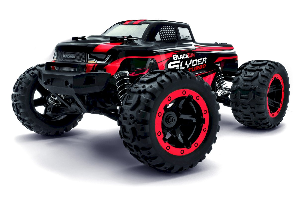 Slyder MT Turbo 1/16 4WD 2S Brushless Monster Truck - Red