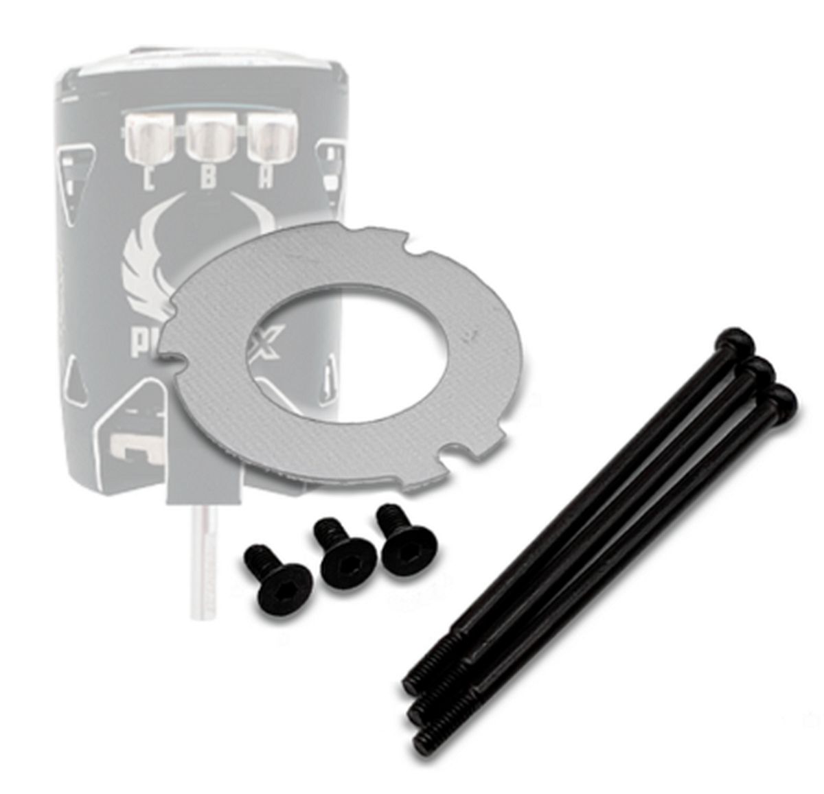 Complete Modified Hardware Kit Includes Motor Screws (8),