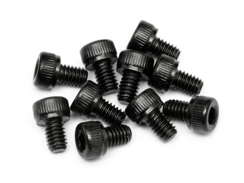 Cap Head Screw M4X6mm (Hex Socket/10pcs)
