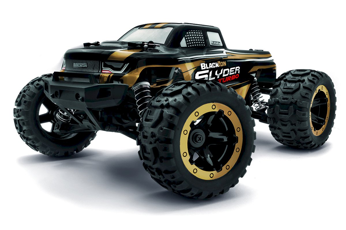 Slyder MT Turbo 1/16 4WD 2S Brushless Monster Truck - Gold