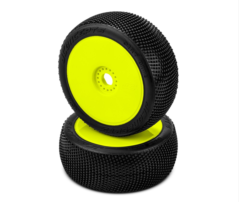 Dirt Bite, Green Compound, Pre-mounted on 3357Y Wheels