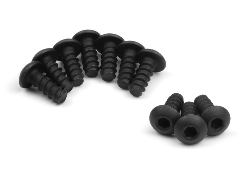 TP.Button Head Screw M2x6mm (Hex socket/10pcs)