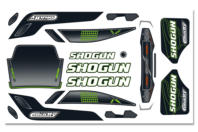 Body Decal Sheet  - Shogun XP 6S - 1 pc