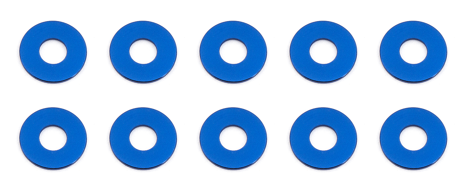 Aluminum Bulkhead Washers, 0.5mm