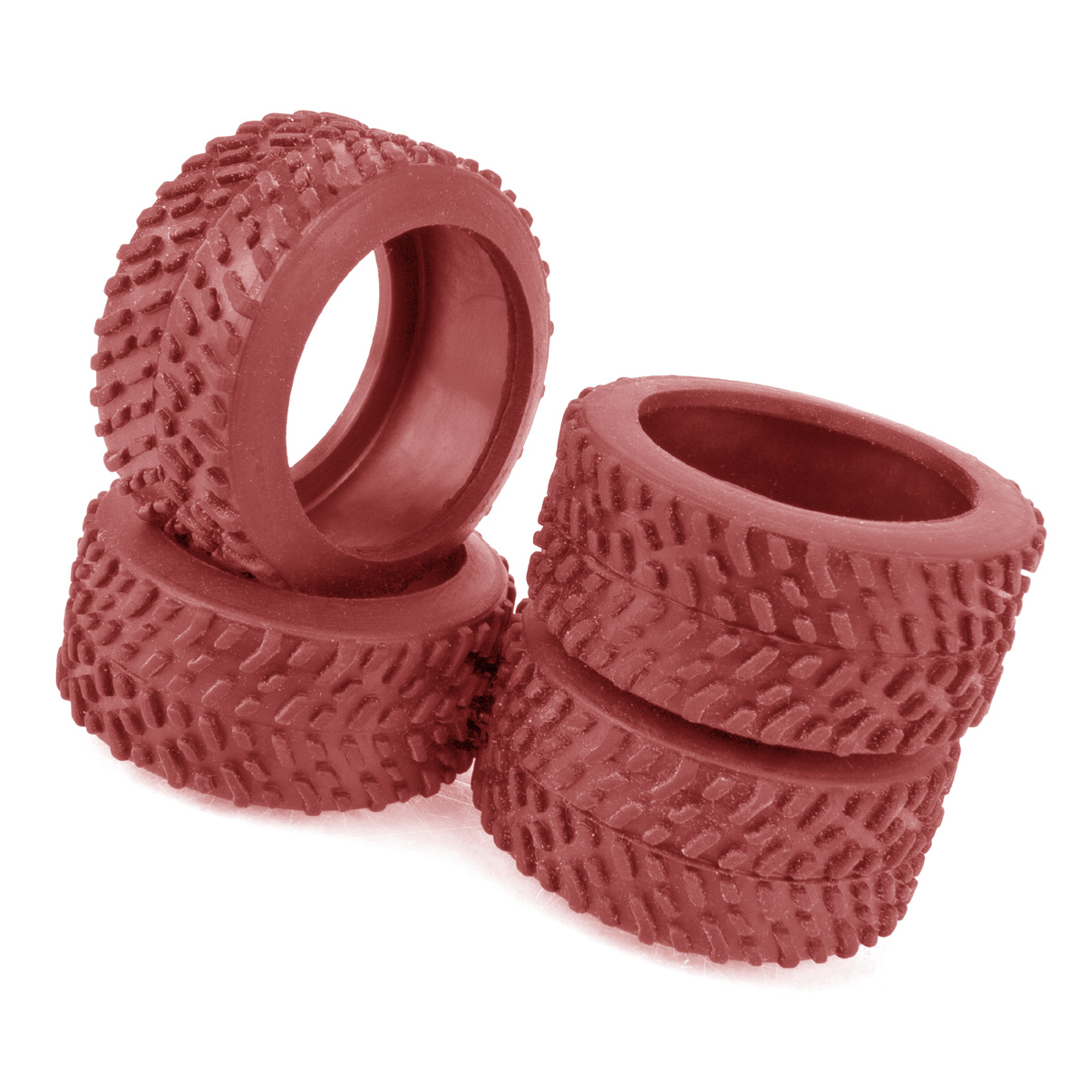 NanoSport Pin Tires, Red 