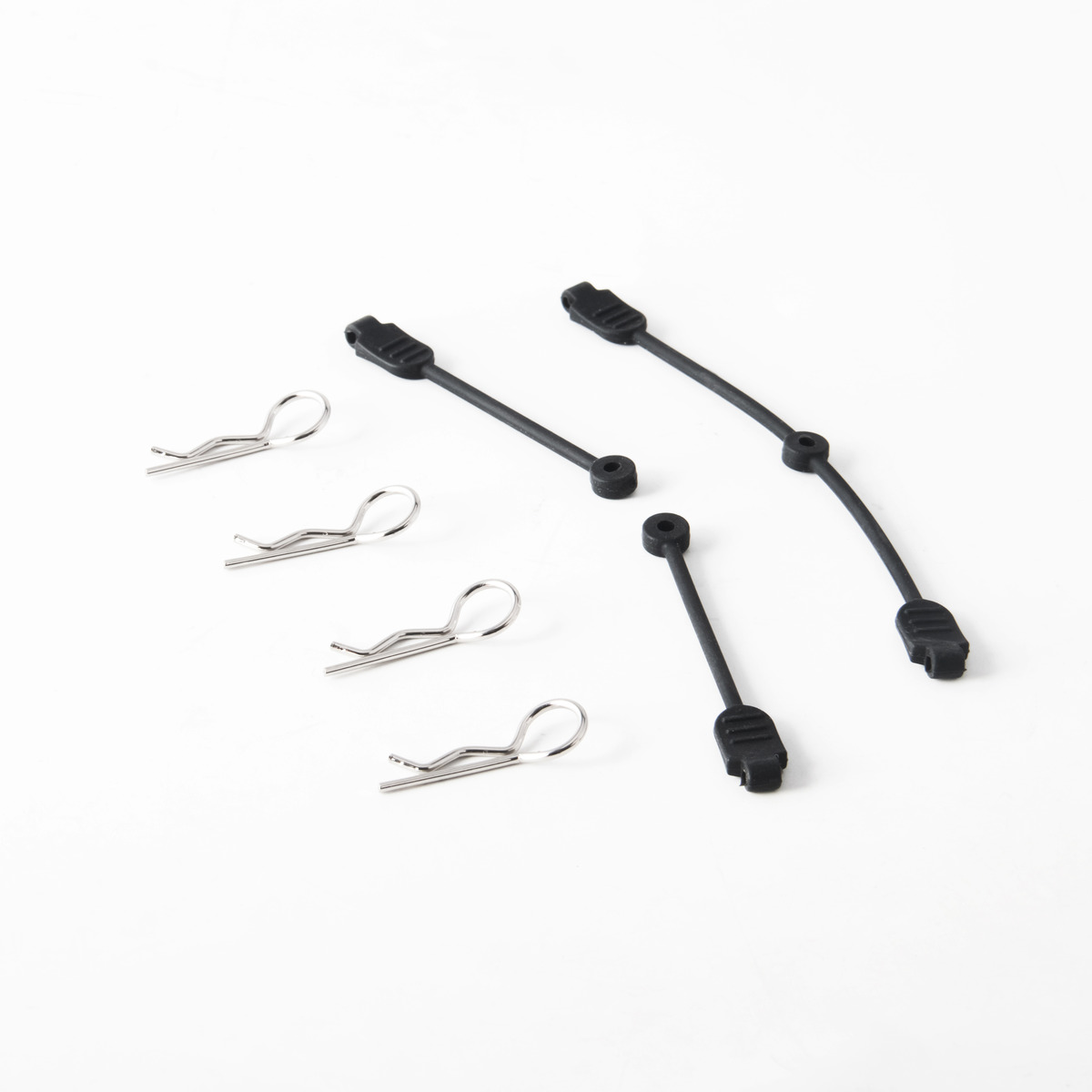 Body Clip and Rubber Leash 