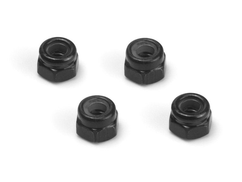 Lock Nut M2.5 (Black/4pcs) 