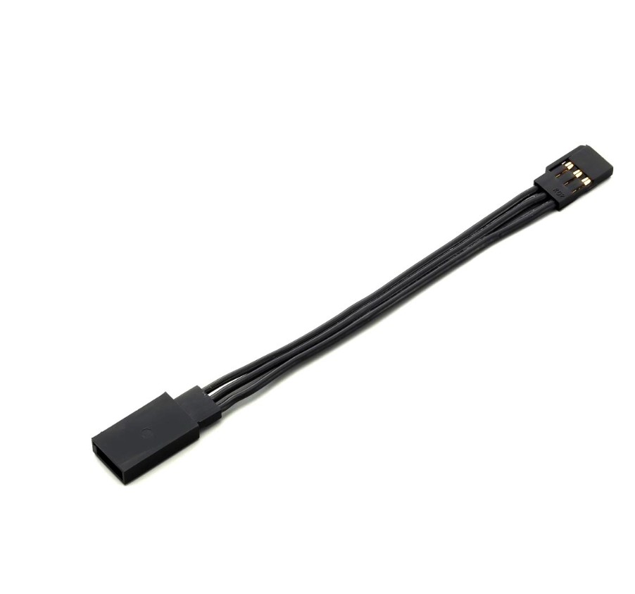 Extension Wire Black (High Current) 80mm