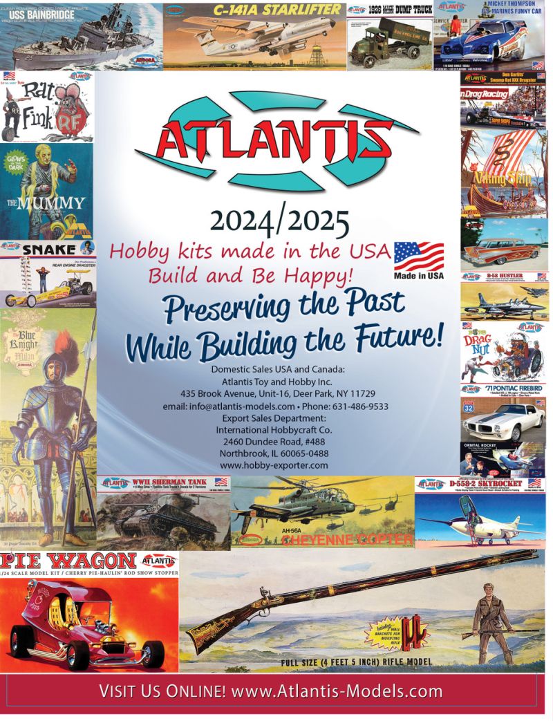 Atlantis Models 12 Page Color Catalog