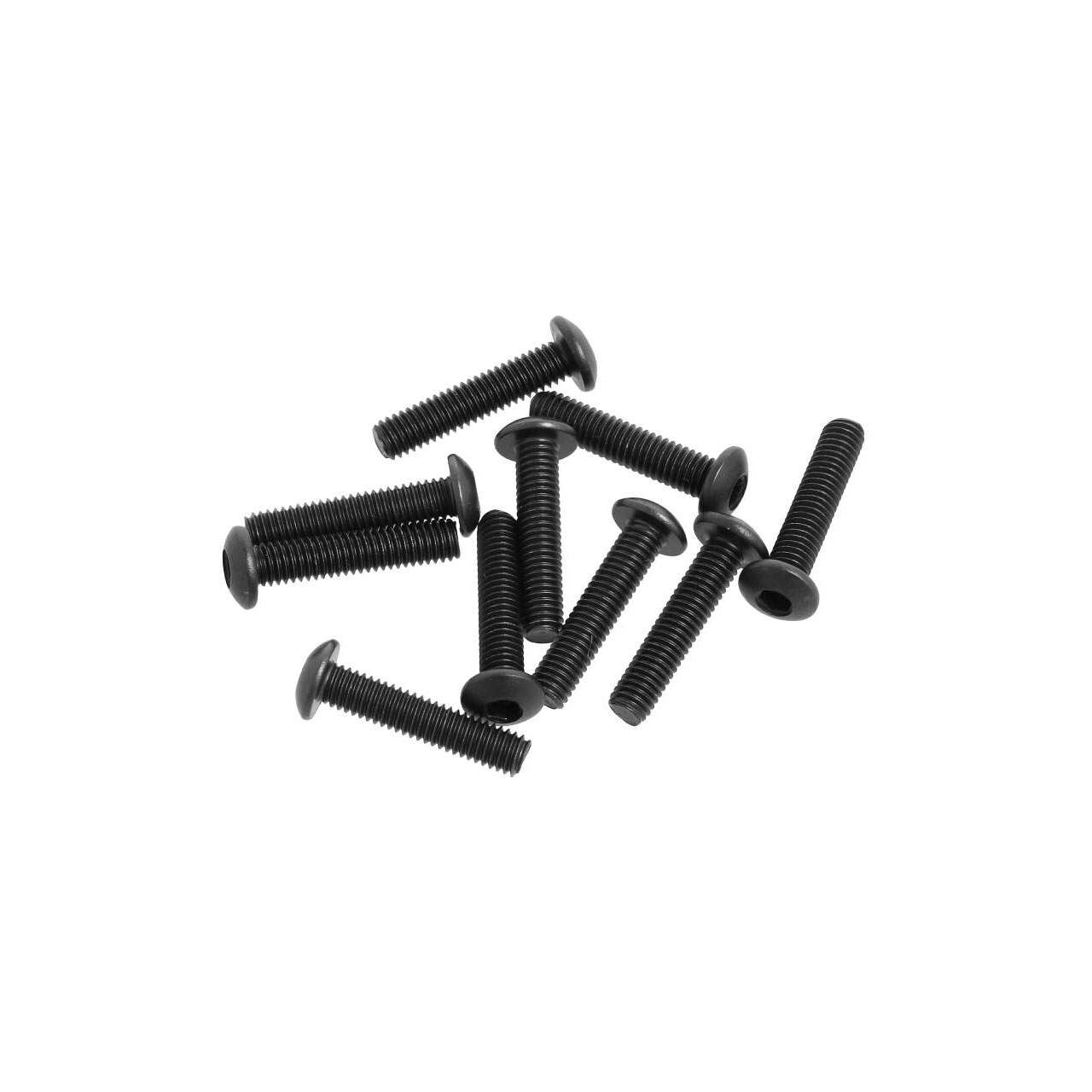 M3x14mm Button Head Hex Socket Screw (10pcs)