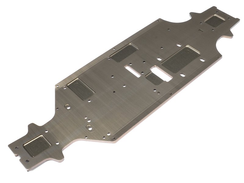 Main Chassis (4mm/Hard Anodized)