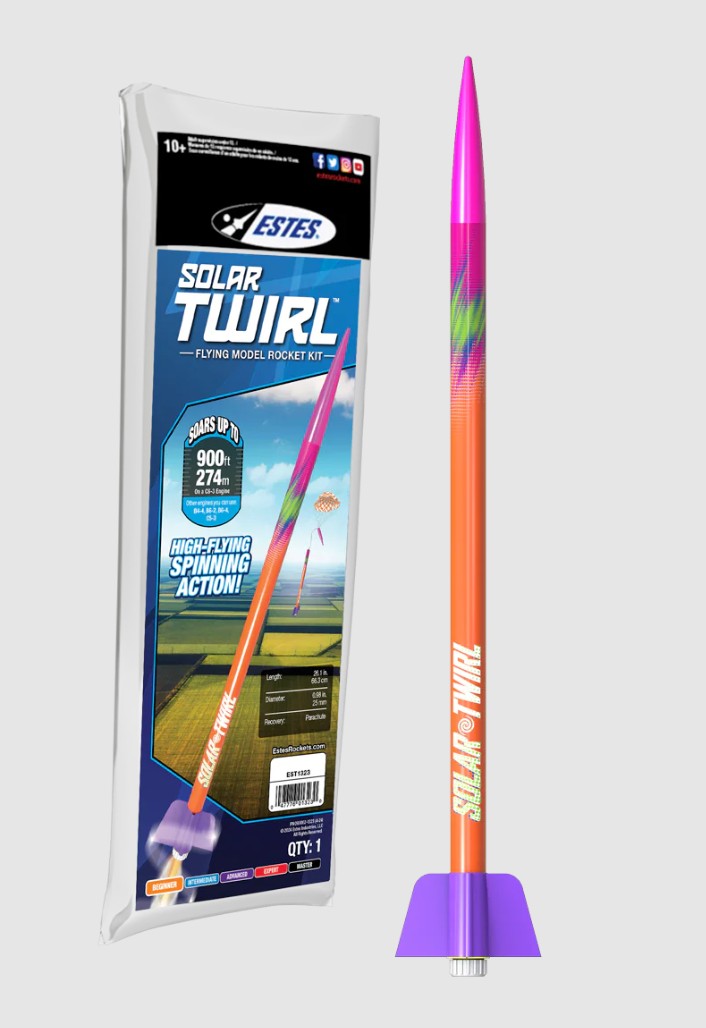 Solar Twirl Rocket Kit 