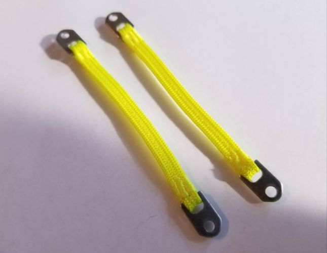 Neon Yellow 100mm Limit Straps 