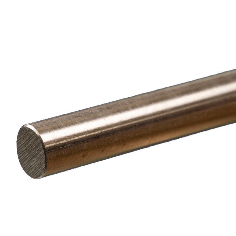 Round Stainless Steel Rod: 7/16" OD x 12" Long