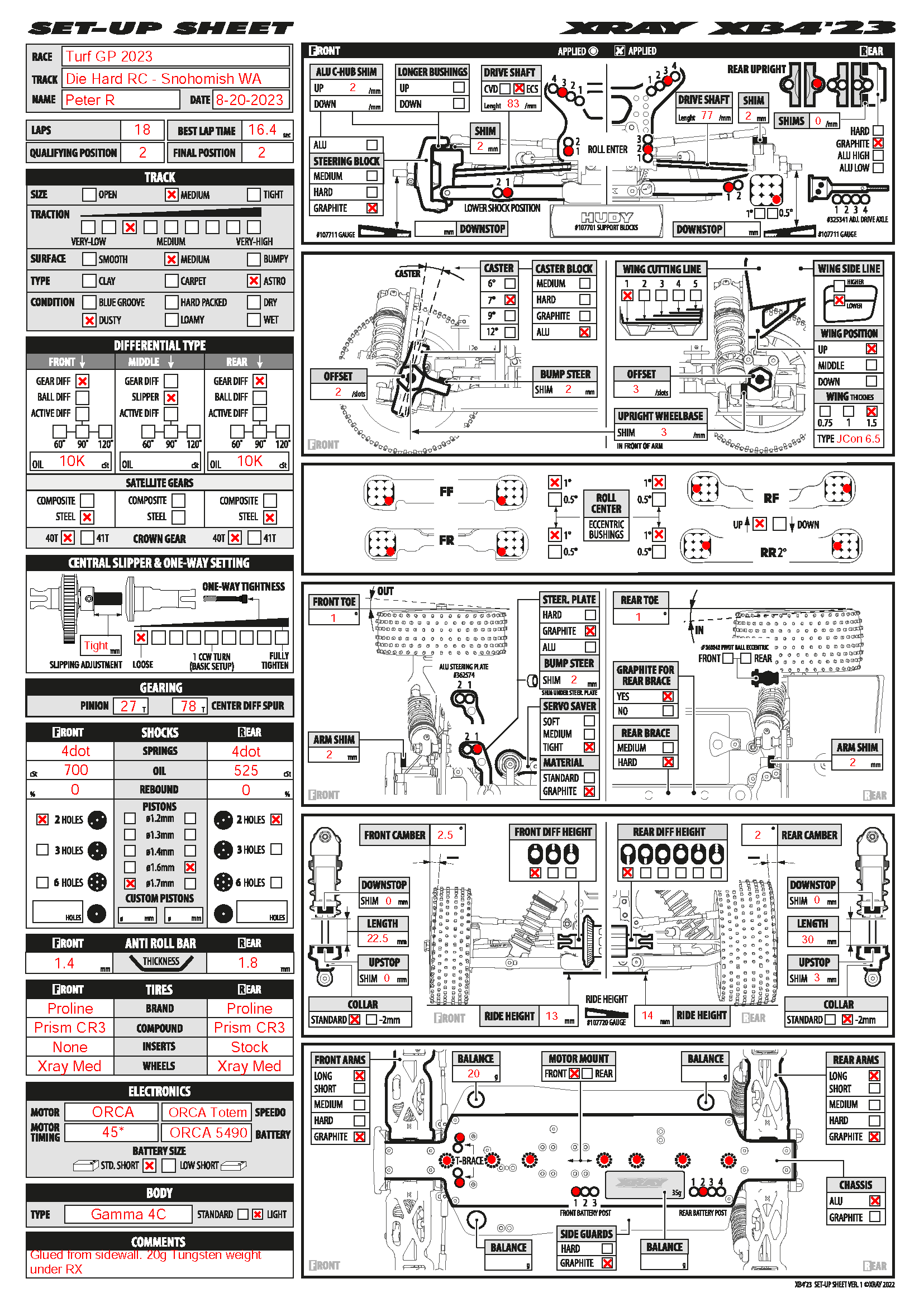 Turf Race - Snohomish