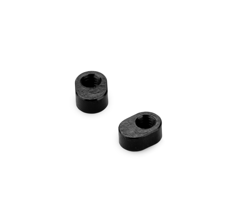 RC10B7 Threaded Ball-Stud Height Adjustment Insert, 2pcs, Fits #5209 RC10B7 Steering Kit