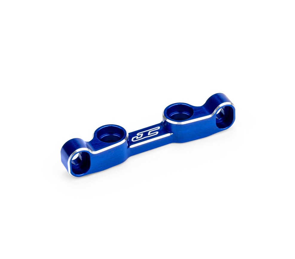 RC10B7 Aluminum Steering Rack, Blue, fits JC #5209 Steering