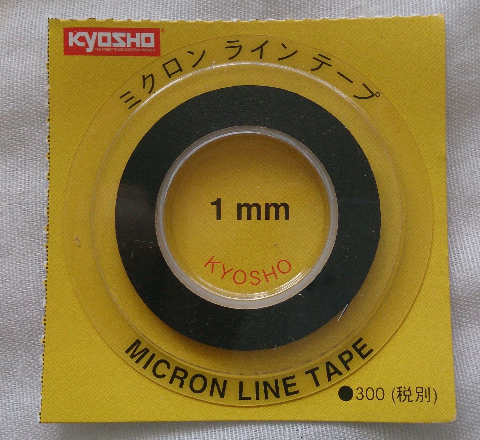 Micron Tape 1mmx5M, Black 
