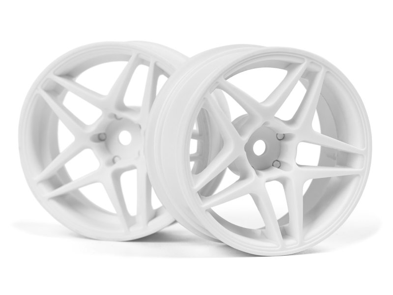 Kansei Astro Wheels White 6mm Offset 26mm (Pr)