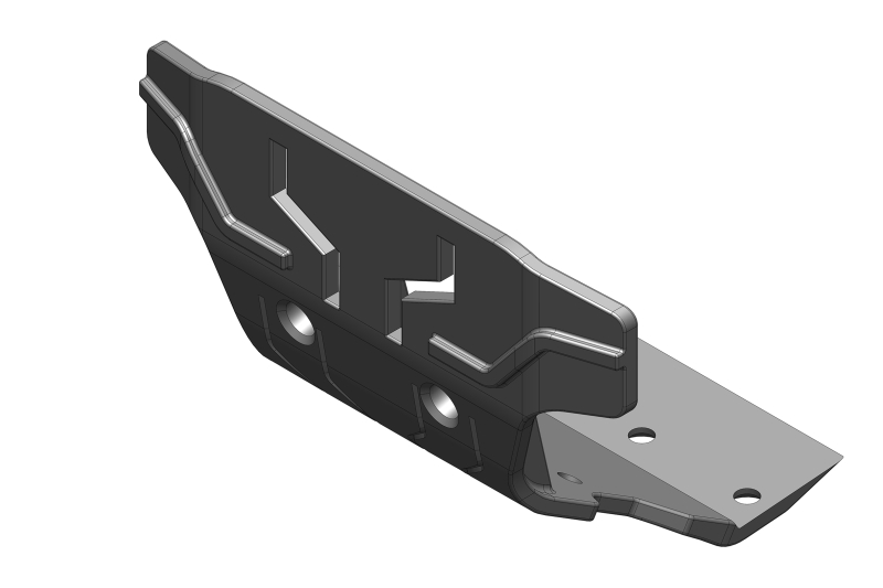 Bumper - Monster Truck 2WD - Front - Composite: Mammoth,