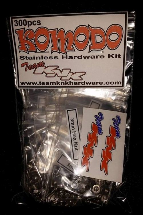 Stainless Hardware Kit for the Komodo crawler