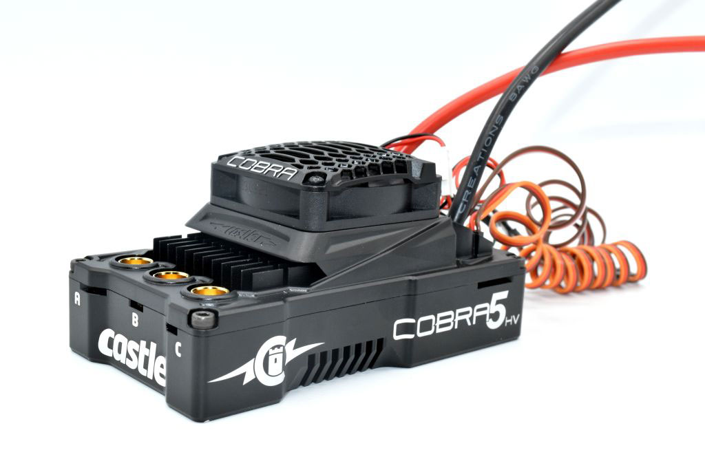 Cobra 5 HV, 12S, 50.4V ESC, 20A Peak BEC