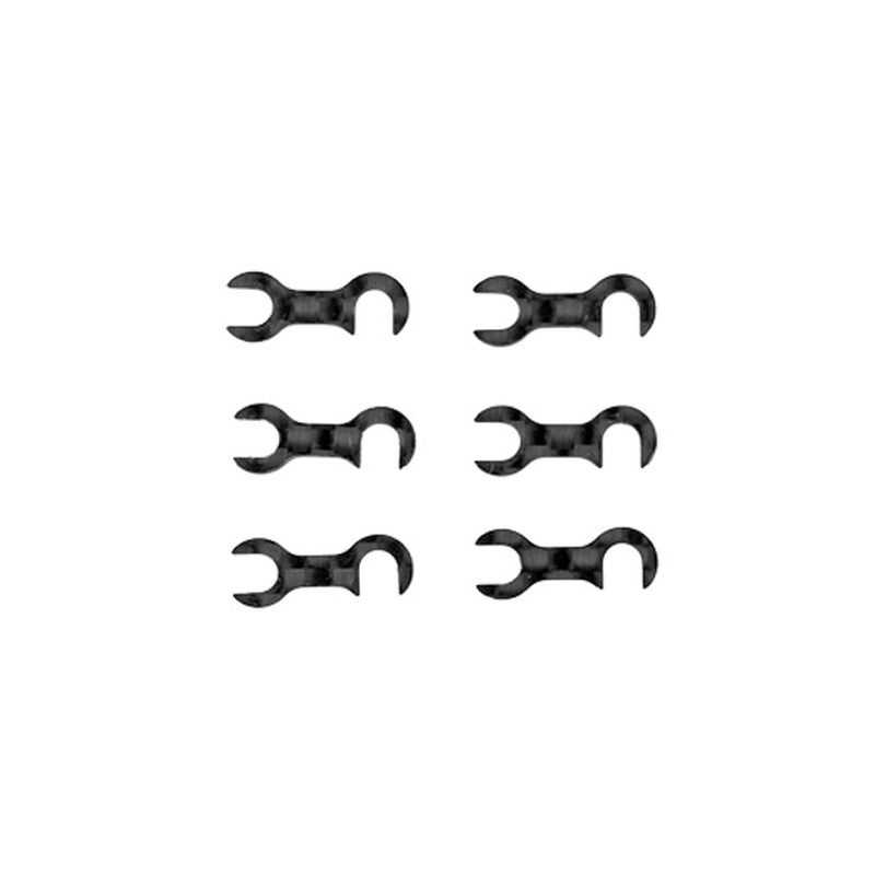 RC10TC8 FT Carbon Fiber Steering Block Mount Set