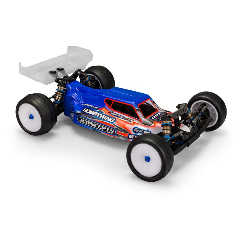 S15 - B6.4 Body, with Carpet / Turf / Dirt Wing, Light-Weight, fits Team Associated B6.4 / B6.4D