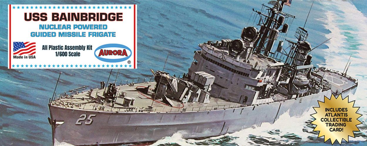 1/600 USS Bainbridge Plastic Model Kit