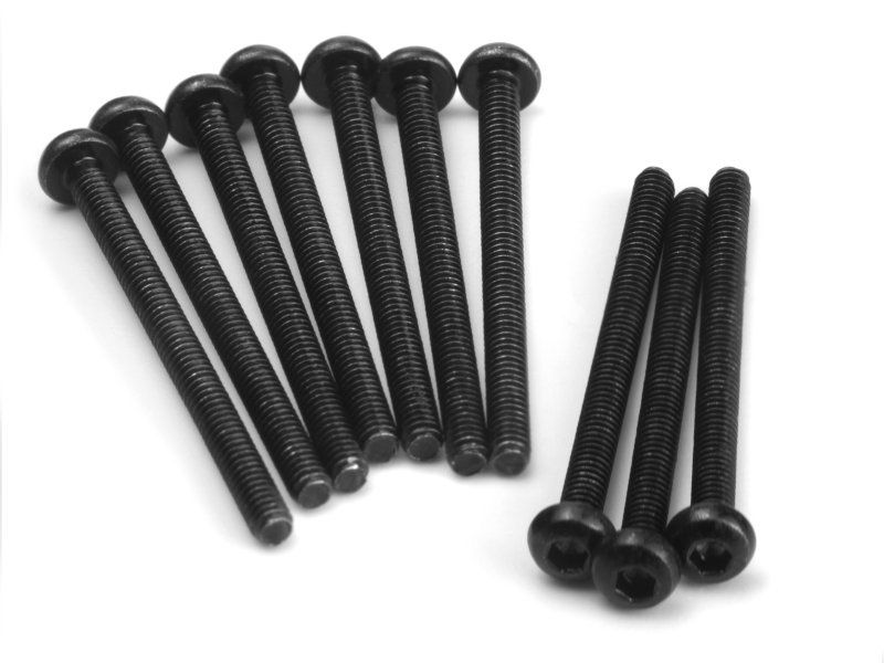 Button Head Screw M2x26mm (Hex Socket/10pcs)