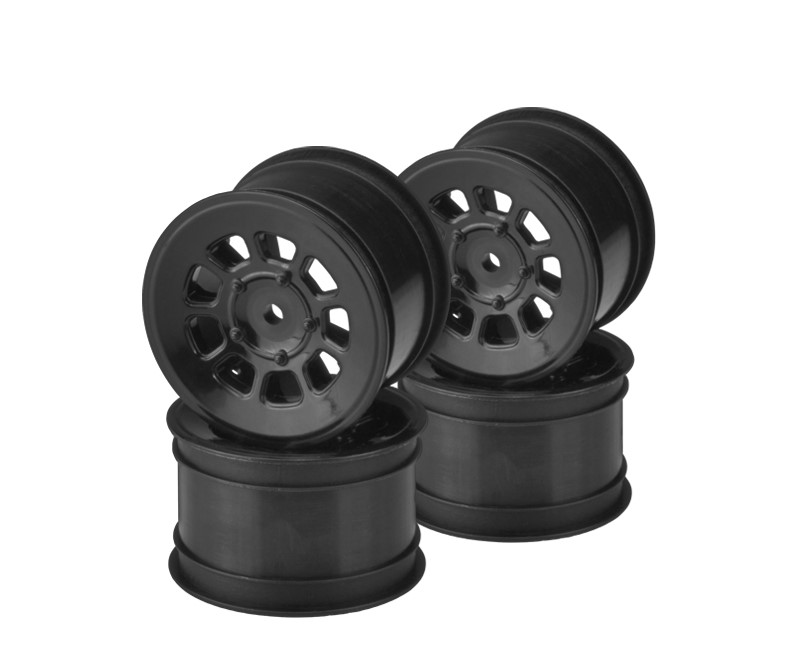 9 Shot 2.2" Rear Wheel, Black, Fits B6.4, B74.2, YZ2, YZ4,