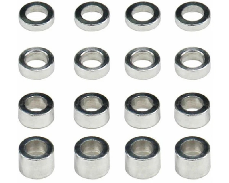 M1.4 Aluminum Spacer Set, (1.0-1.5-2.0-3.0mm), 4ea