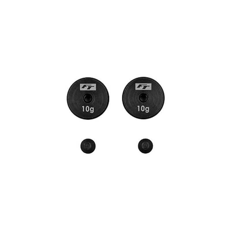 RC10TC8 FT Steel Chassis Weight Set, 10g