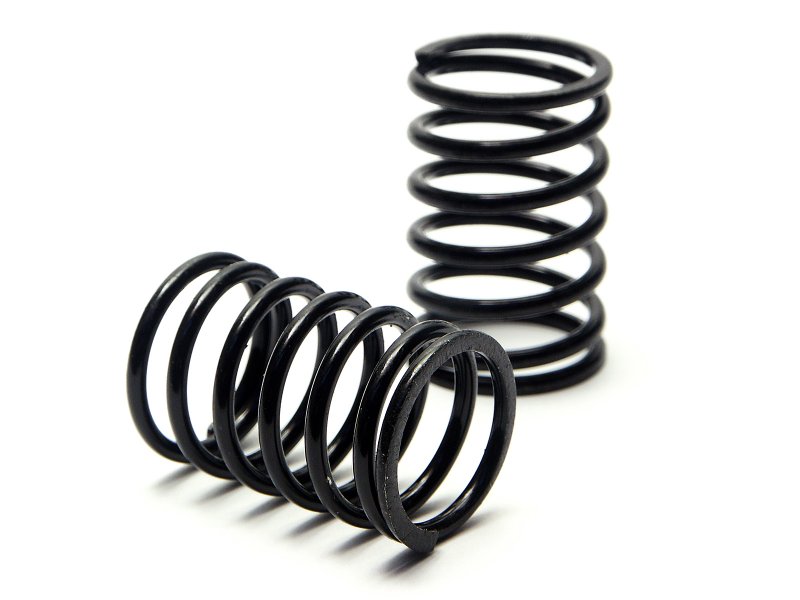 Shock Spring 13X25X1.7mm 7Coils Black/2pcs/Sprint 2 Std